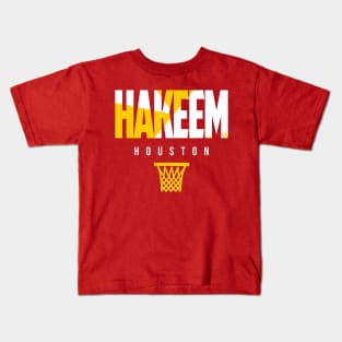 Hakeem Houston Basketball Kids T-Shirt